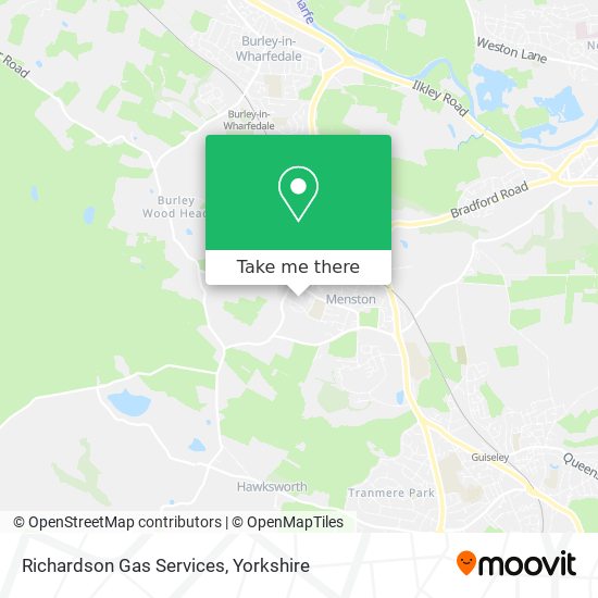 Richardson Gas Services map