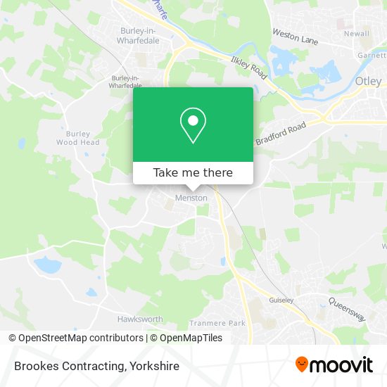 Brookes Contracting map