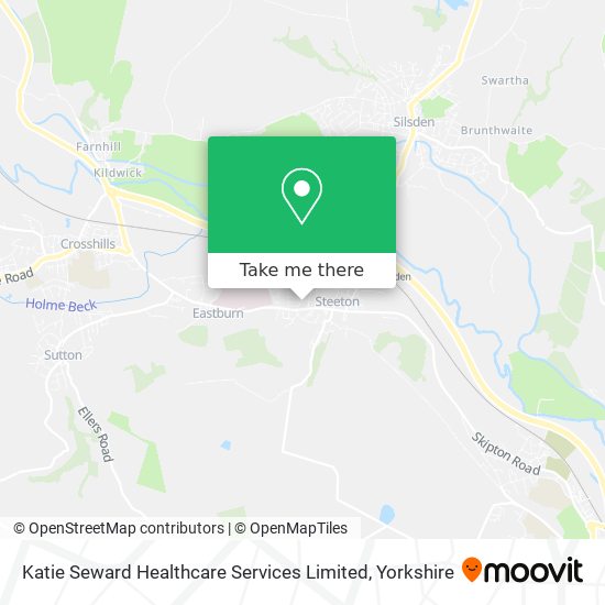 Katie Seward Healthcare Services Limited map