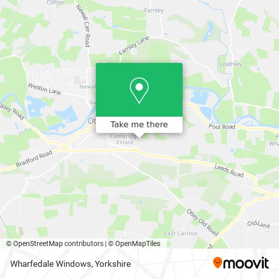 Wharfedale Windows map