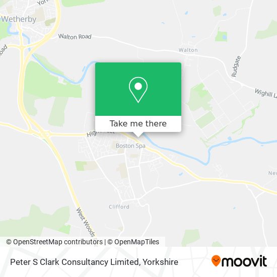 Peter S Clark Consultancy Limited map