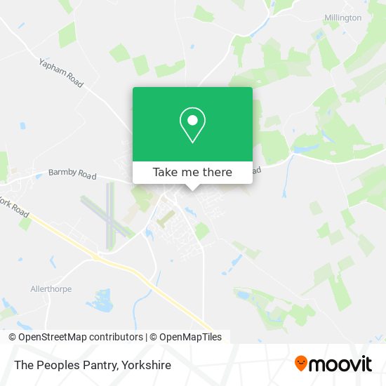 The Peoples Pantry map