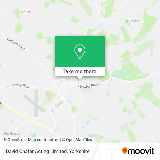 David Chafer Acting Limited map