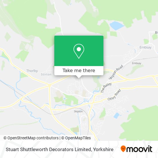 Stuart Shuttleworth Decorators Limited map