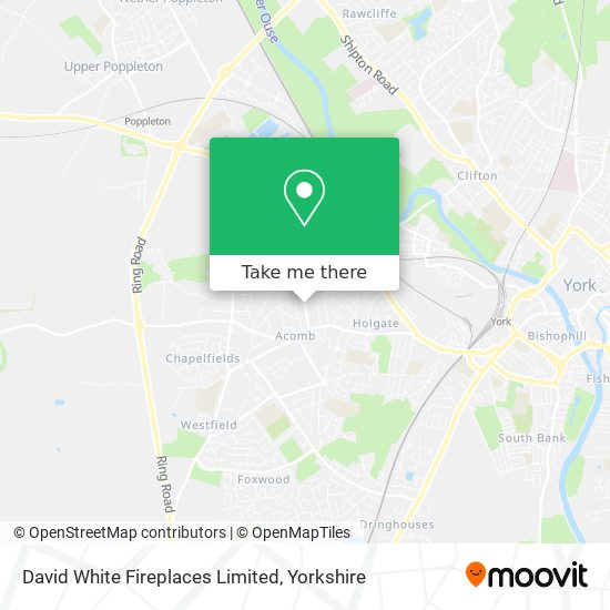 David White Fireplaces Limited map