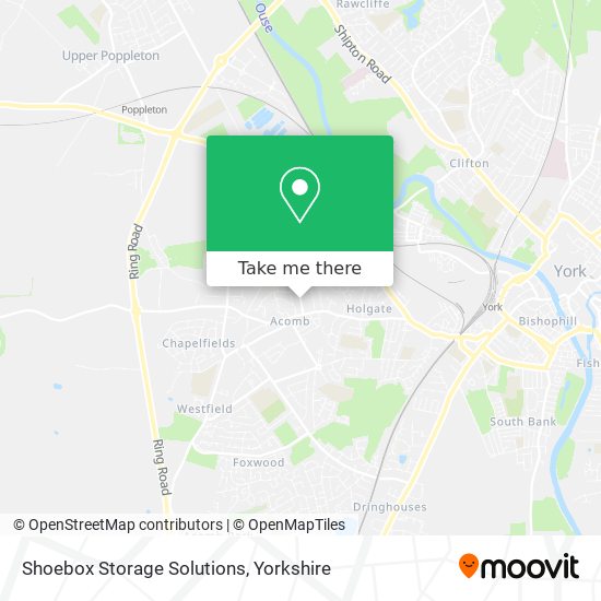 Shoebox Storage Solutions map