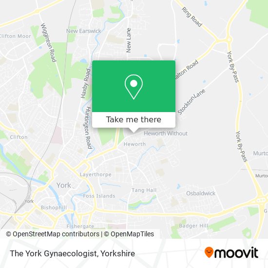 The York Gynaecologist map