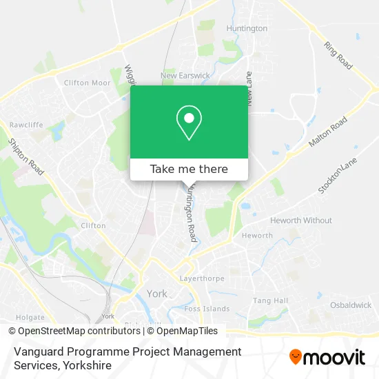 Vanguard Programme Project Management Services map