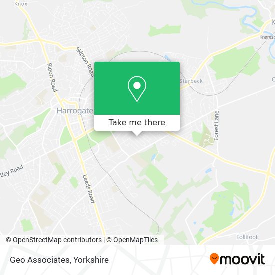 Geo Associates map