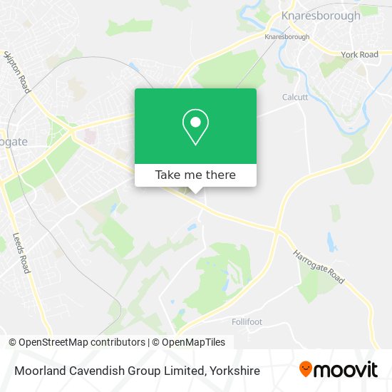 Moorland Cavendish Group Limited map