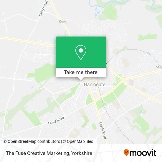 The Fuse Creative Marketing map