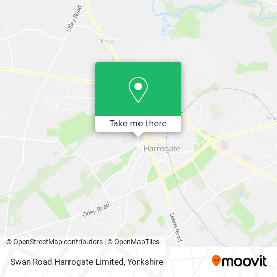 Swan Road Harrogate Limited map