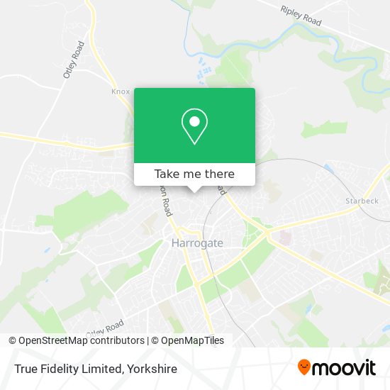 True Fidelity Limited map