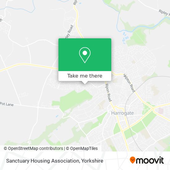 Sanctuary Housing Association map