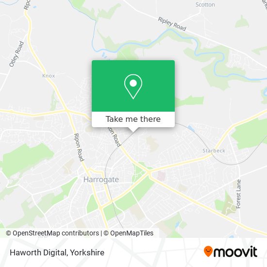 Haworth Digital map