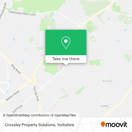 Crossley Property Solutions map