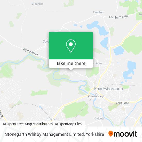 Stonegarth Whitby Management Limited map