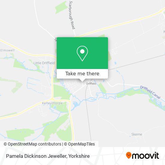 Pamela Dickinson Jeweller map
