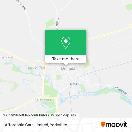 Affordable Cars Limited map