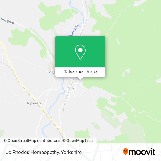 Jo Rhodes Homeopathy map