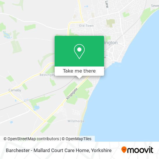 Barchester - Mallard Court Care Home map