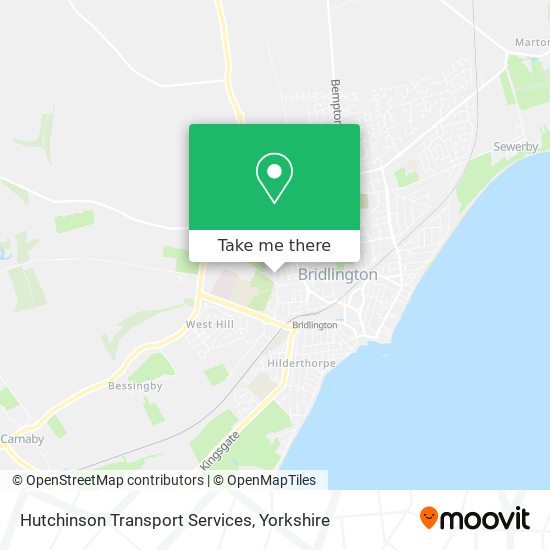 Hutchinson Transport Services map