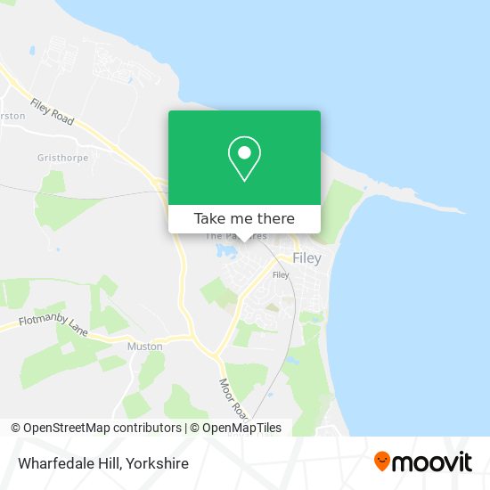 Wharfedale Hill map