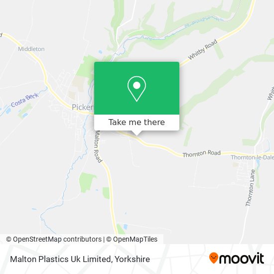 Malton Plastics Uk Limited map