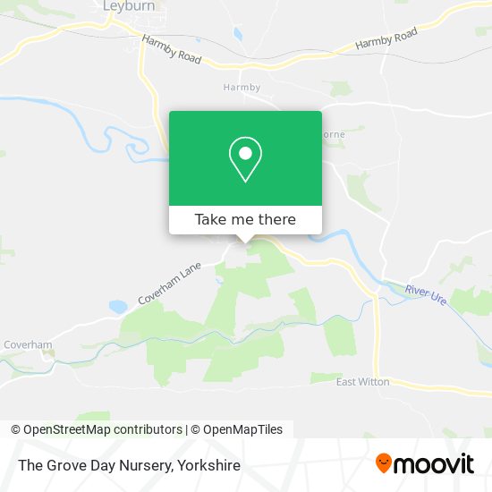 The Grove Day Nursery map