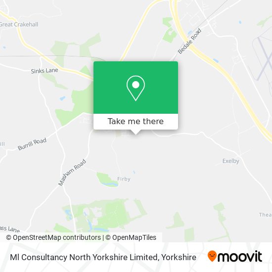 Ml Consultancy North Yorkshire Limited map