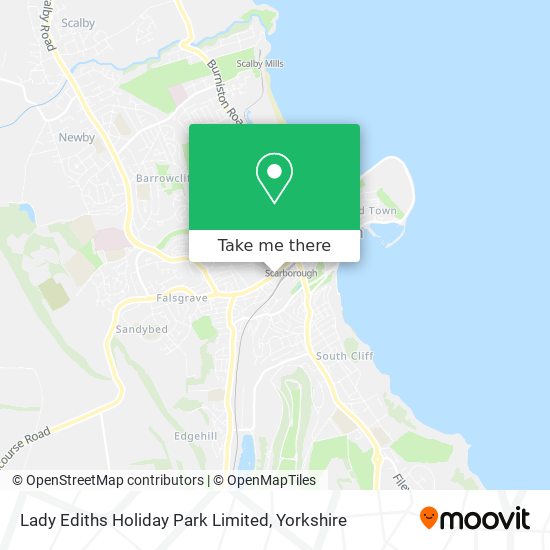 Lady Ediths Holiday Park Limited map