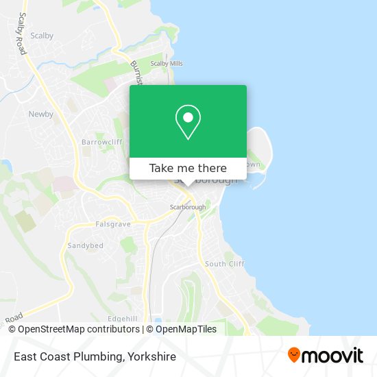 East Coast Plumbing map