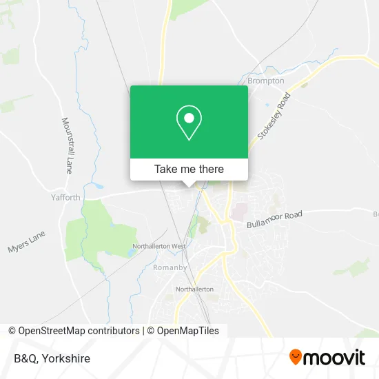 B&Q map