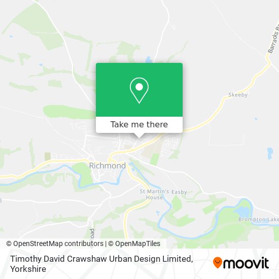Timothy David Crawshaw Urban Design Limited map