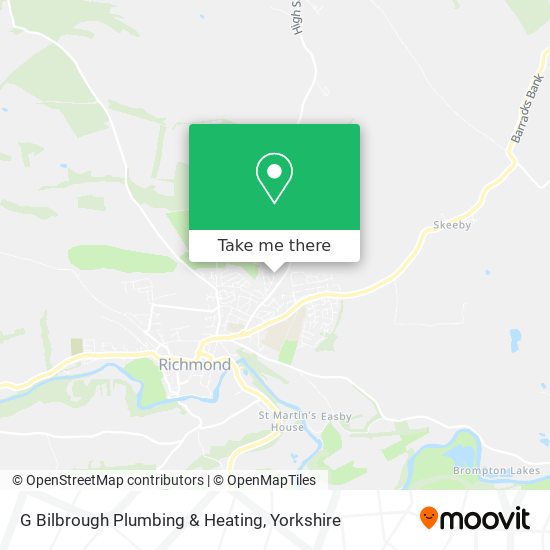 G Bilbrough Plumbing & Heating map