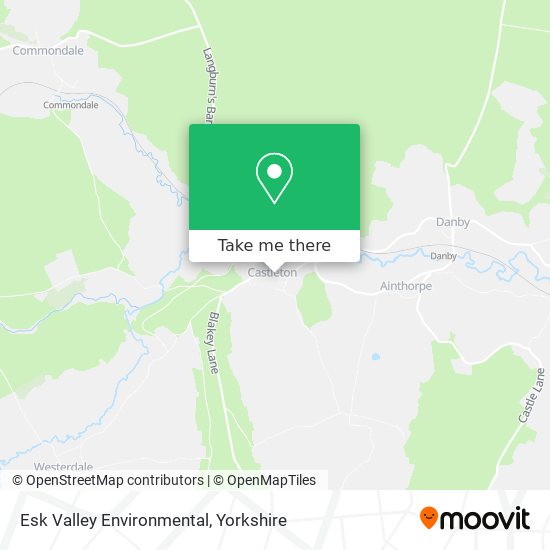 Esk Valley Environmental map