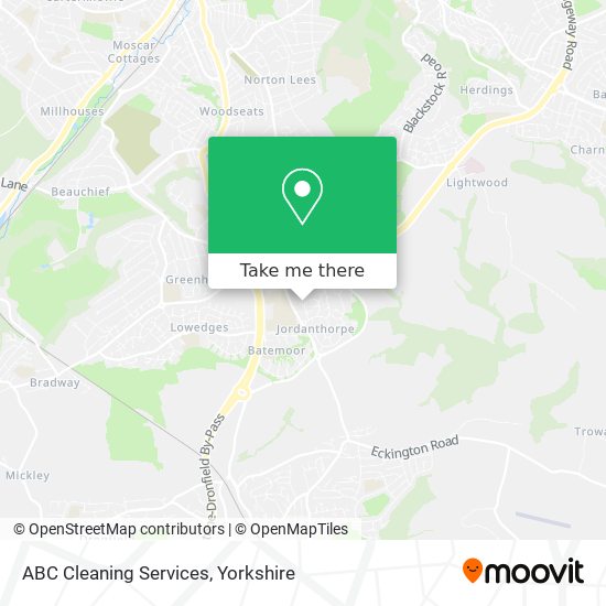 ABC Cleaning Services map