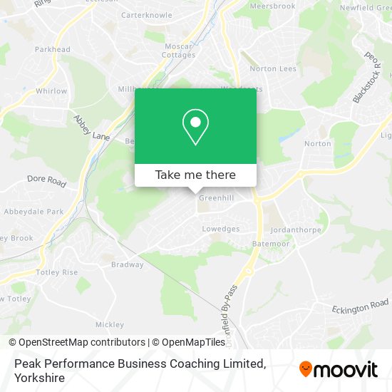 Peak Performance Business Coaching Limited map