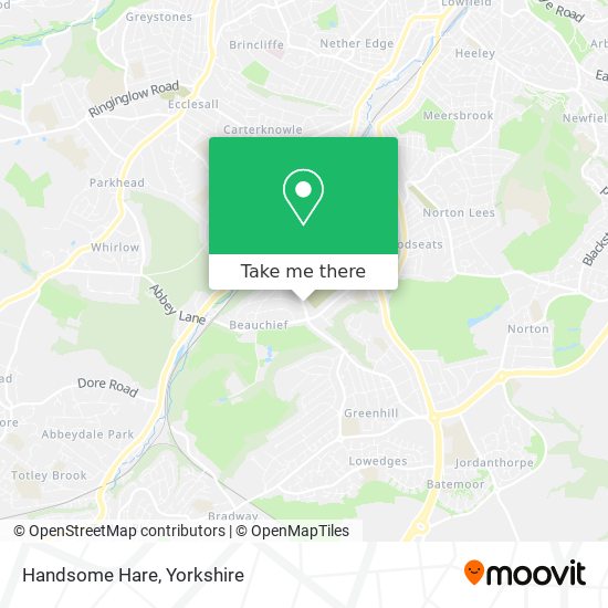 Handsome Hare map