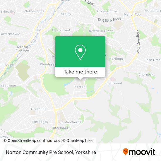 Norton Community Pre School map