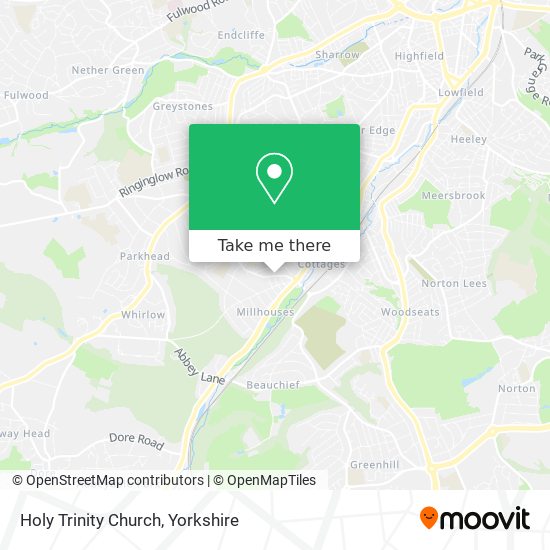 Holy Trinity Church map