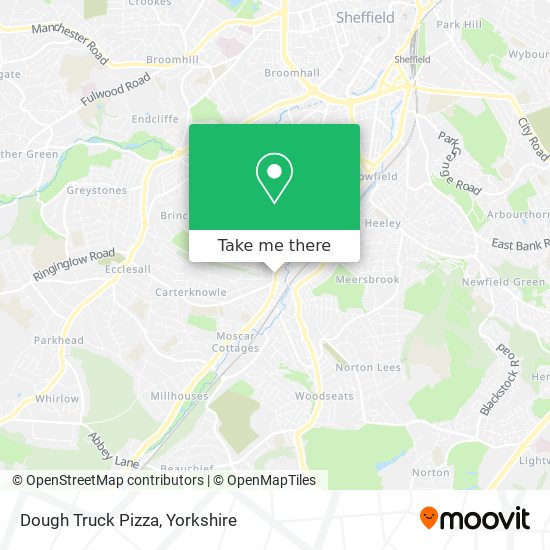Dough Truck Pizza map