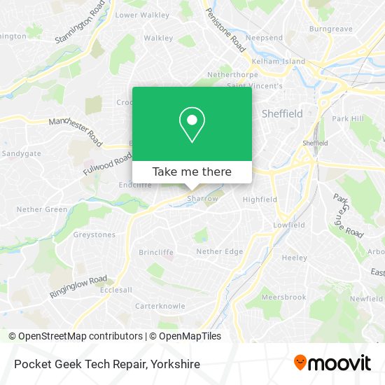 Pocket Geek Tech Repair map