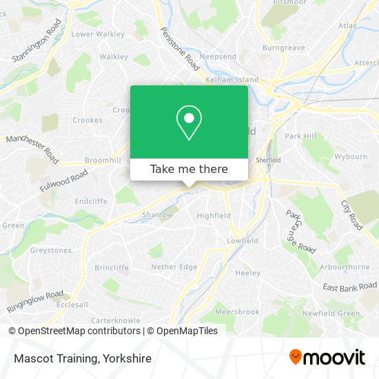 Mascot Training map