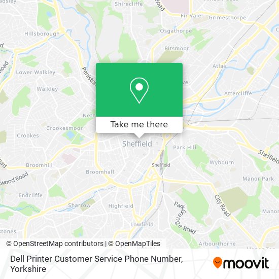 Dell Printer Customer Service Phone Number map