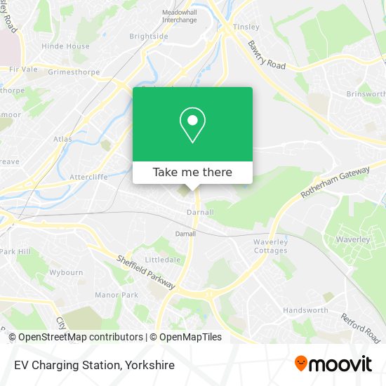 EV Charging Station map