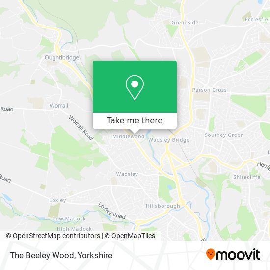 The Beeley Wood map
