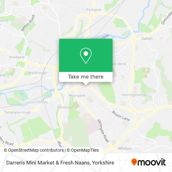 Darren's Mini Market & Fresh Naans map