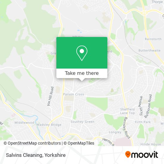 Salvins Cleaning map