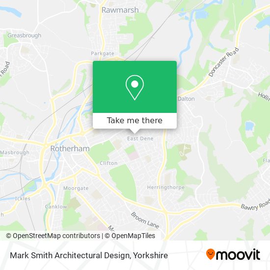 Mark Smith Architectural Design map